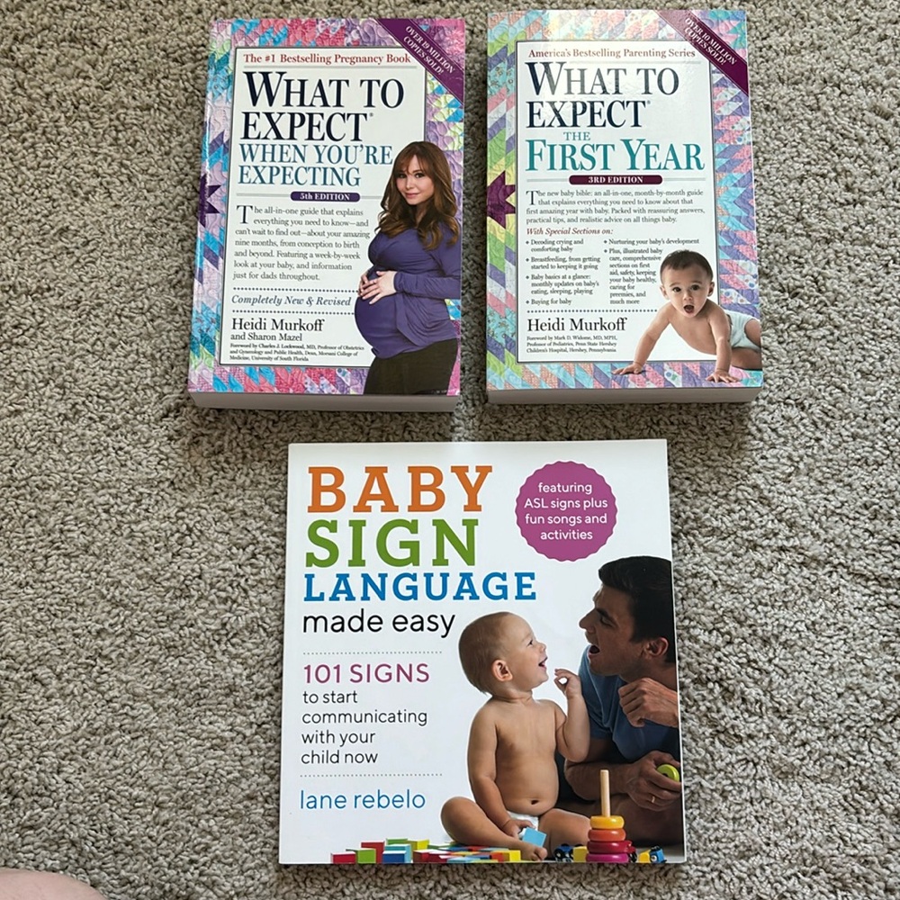 All 3 Books for new moms.
